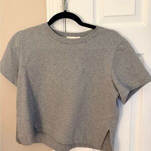 Splendid Gray Short Sleeve Tee